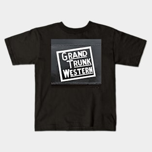 Grand Trunk Western Logo Kids T-Shirt